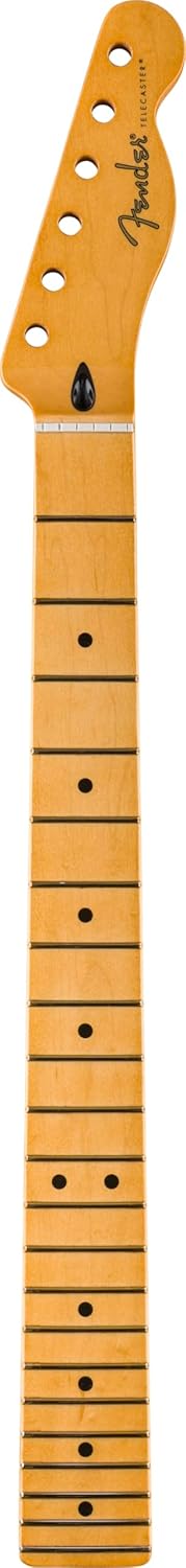 Player II Series Telecaster Neck, 22 Medium Jumbo Frets, Maple, 9.5