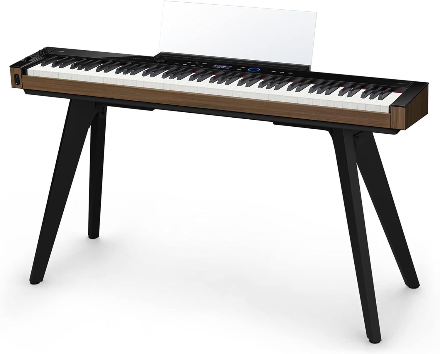 Casio Privia PX-S6000 Digital Piano - Black Bundle with CS-90P Stand, Bench, Headphones, Piano Book, Online Piano Lessons, Instructional DVD, and Austin Bazaar Polishing Cloth