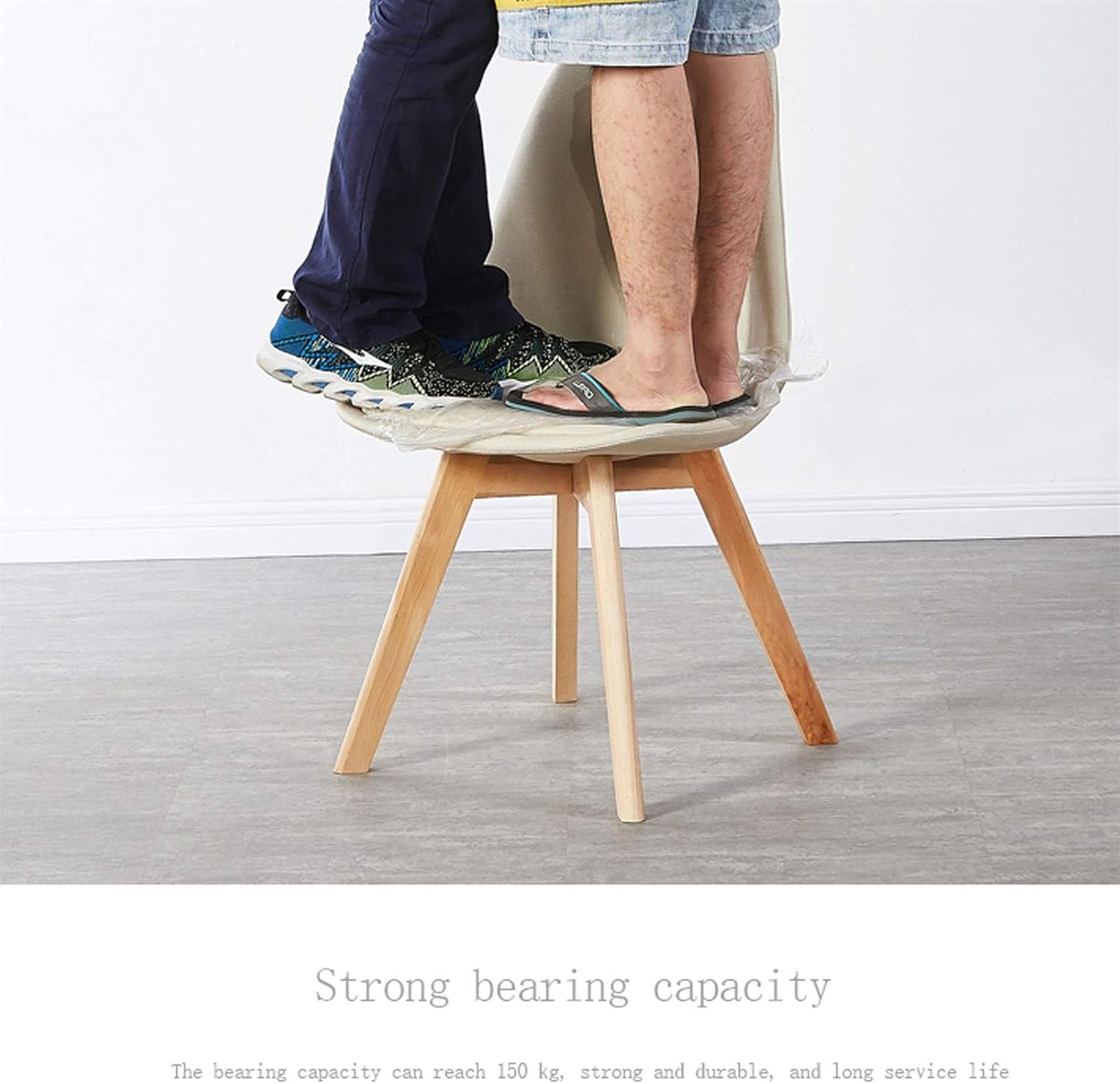 Modern Kitchen Dining Room Chairs Modern Design Dining Chair Home Dining Chair Back Chair Bedroom Computer Chair Writing Desk Chair Office Chair (Color : Beige)