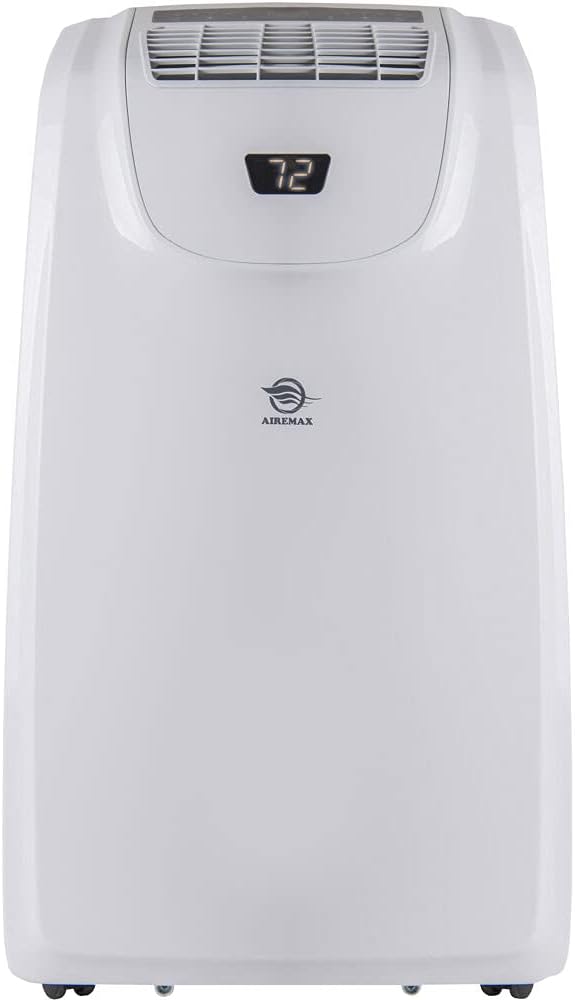 14,000 BTU Portable Air Conditioner with Dehumidifier for Living Room and Basement, 115V, A/C Portable Air Conditioner for Medium to Large Rooms up to 500 Sq.Ft. with Remote Control, White