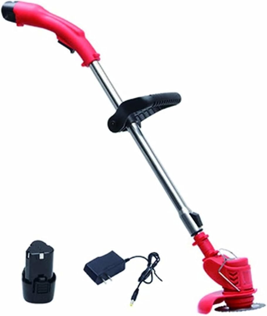 Cordless Grass Strimmer Cordless Trimmer Lightweight Electric Lawn Mower Home Portable Wireless Lawn Mower Small Rechargeable Lithium Battery Lawn Mower Garden Sprout Trimmer