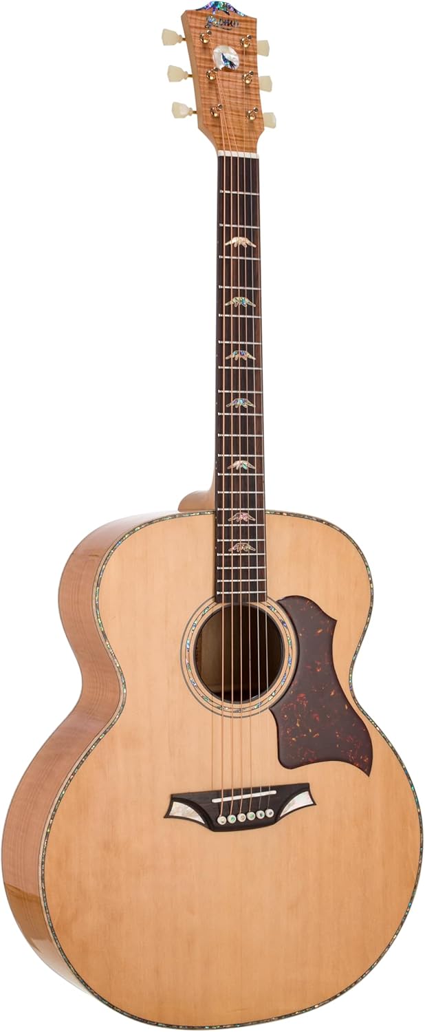 Bromo BAN 7E Solid Spruce Top Jumbo Acoustic-Electric Guitar