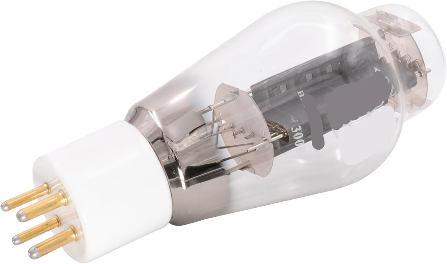 A Pair of HiFi 300B Vacuum Tubes Suitable for Vintage HiFi Audio Tube AMP DIY Upgrade Test Matching(Ceramics)