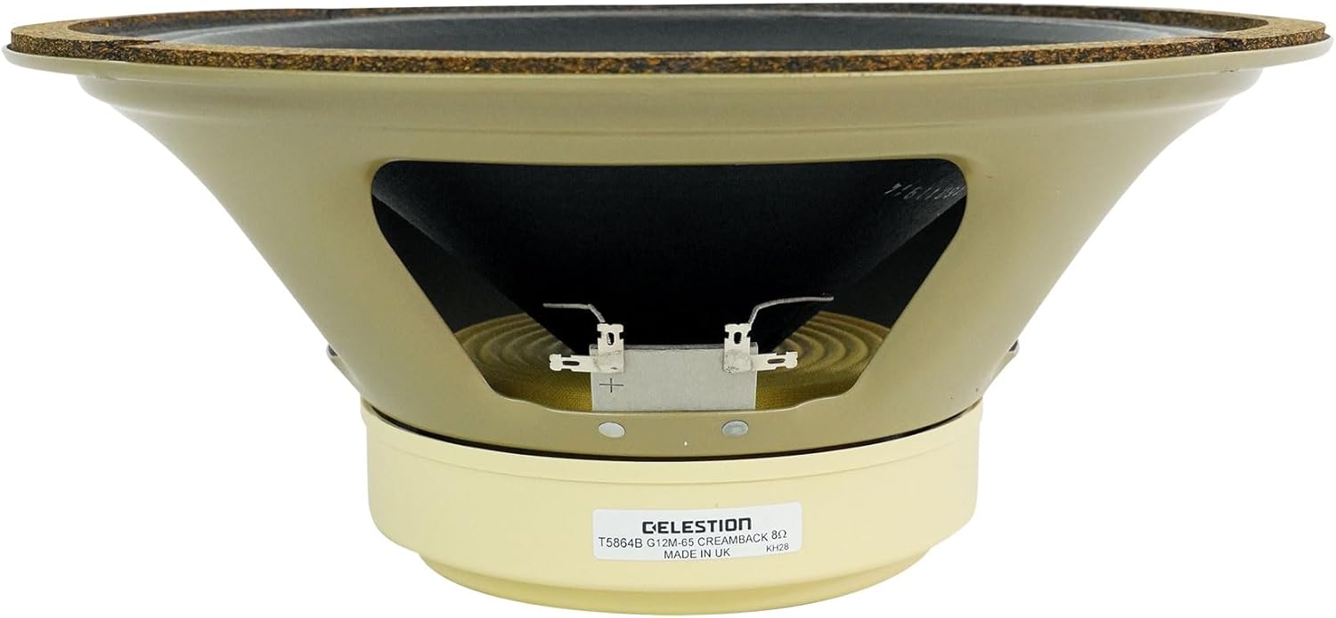 Audiosavings Bundle: (2) Celestion G12M-65 Creamback 12-Inch 65W Guitar Speaker 8 Ohm W/Ceramic Magnet