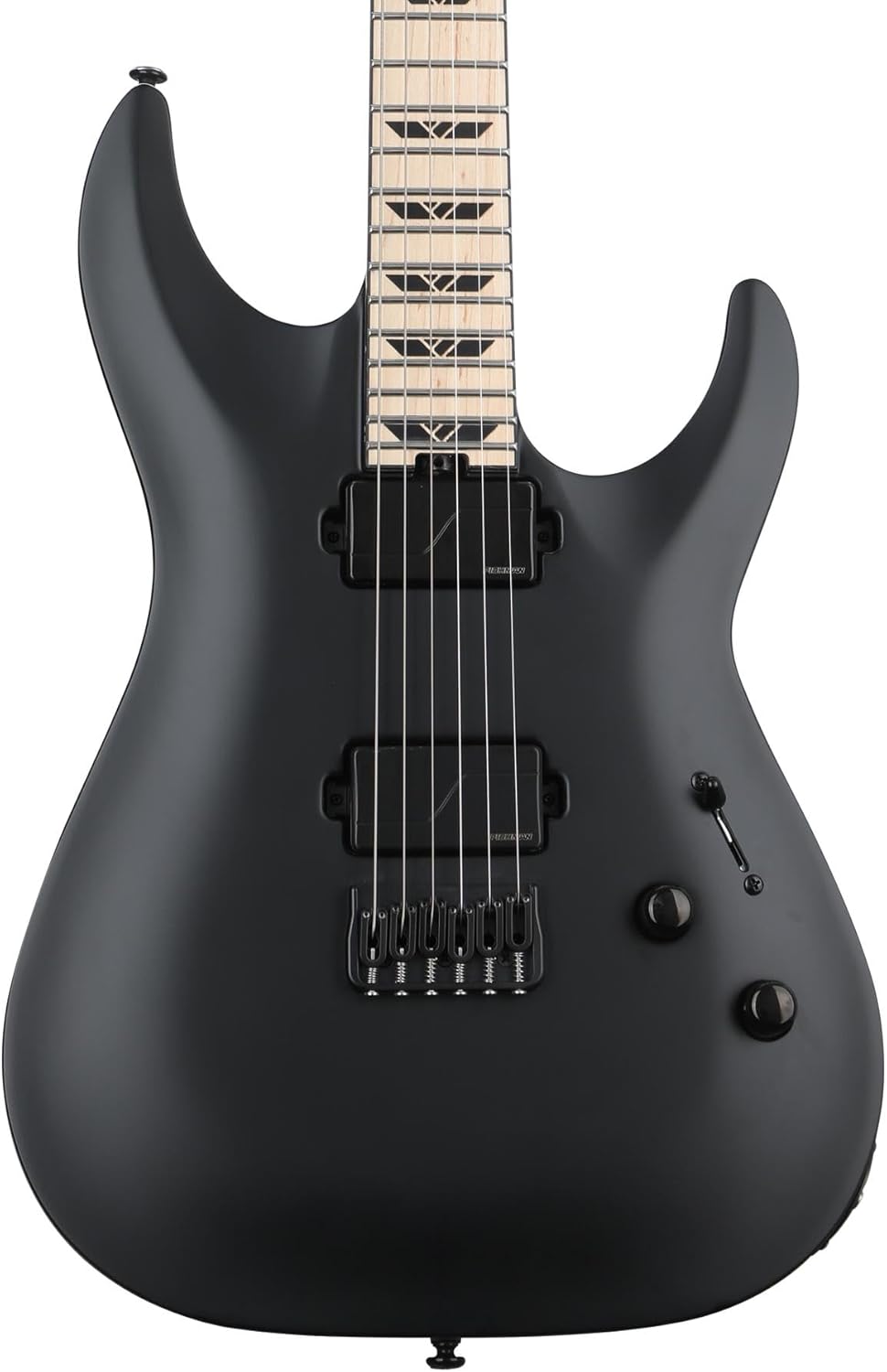 Schecter C-1 SLS Custom Electric Guitar - Satin Black