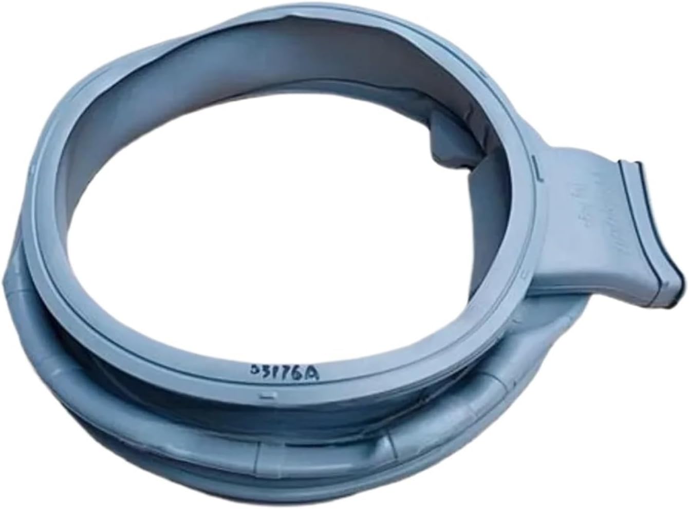 Drum Washing Machine Door Seal Rubber Ring Fitting, Compatible for Samsung Washing Machine Door Seal Ring DC64-03176A Replace Parts