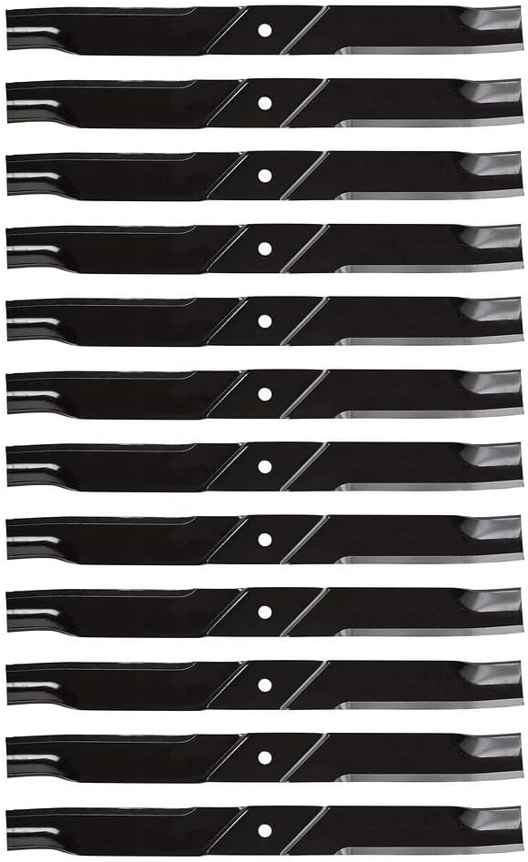 12PK 91-526 Lawn Mower Blade Replacement for Chopper - Xcaliber XC3300-74 XC3374 and Other Models