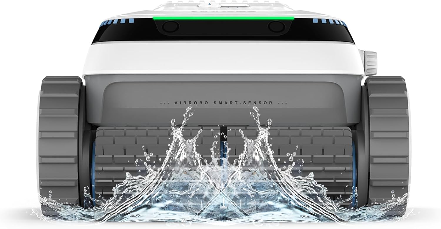 Pool Cleaners for inground Pools,Pool Vacuum,Cordless Robotic Pool Cleaner,Wall Climbing, Cleans Pool Floors, Walls & Waterline,up to 170㎡, for Above Ground & Inground Pools