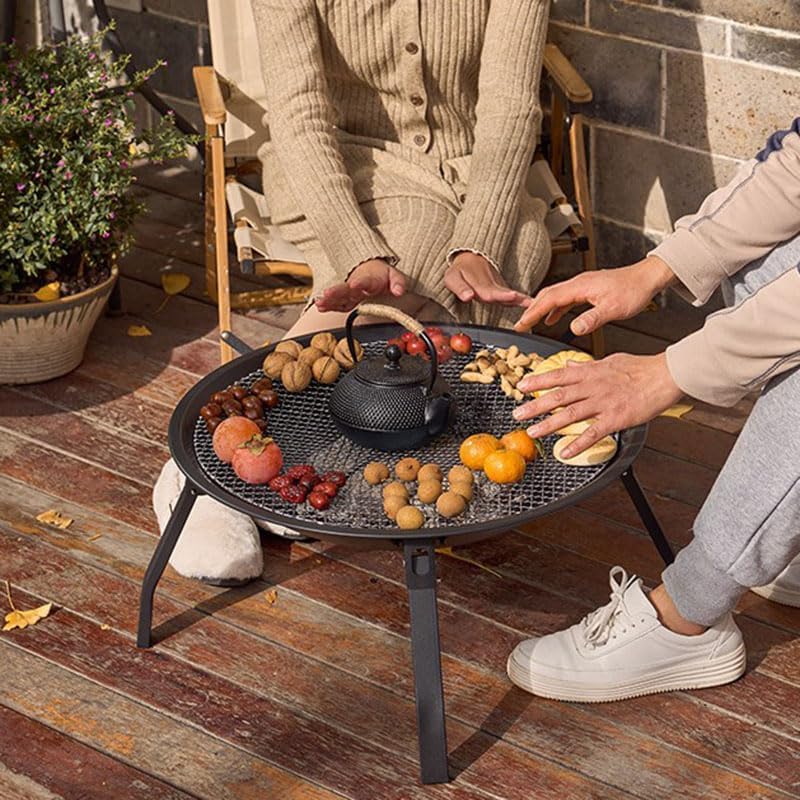 Outdoor Fireplaces Fire Pit Charcoal Stove Heating Outdoor Wood Garden Rack Tea Baking Cooking Household Fire Pits