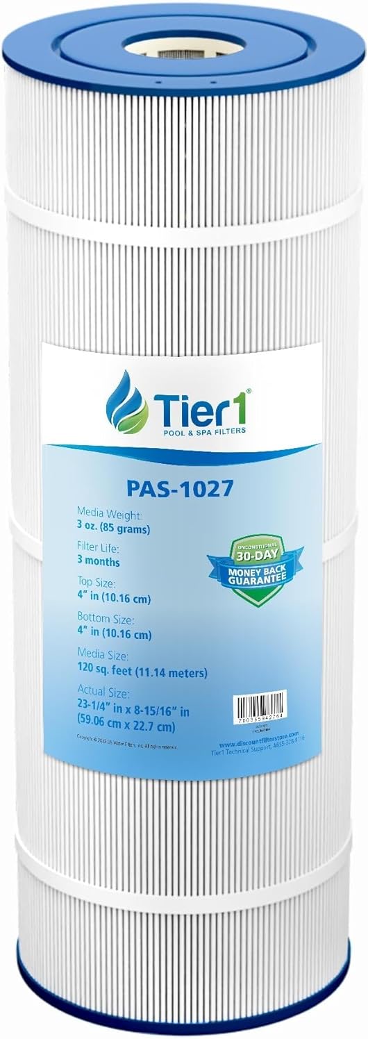 Tier1 Replacement for Hayward Pool Filter Cartridge C1200 | Compatible with CX1200RE, Pleatco PA120, Unicel C-8412 | 23-5/16