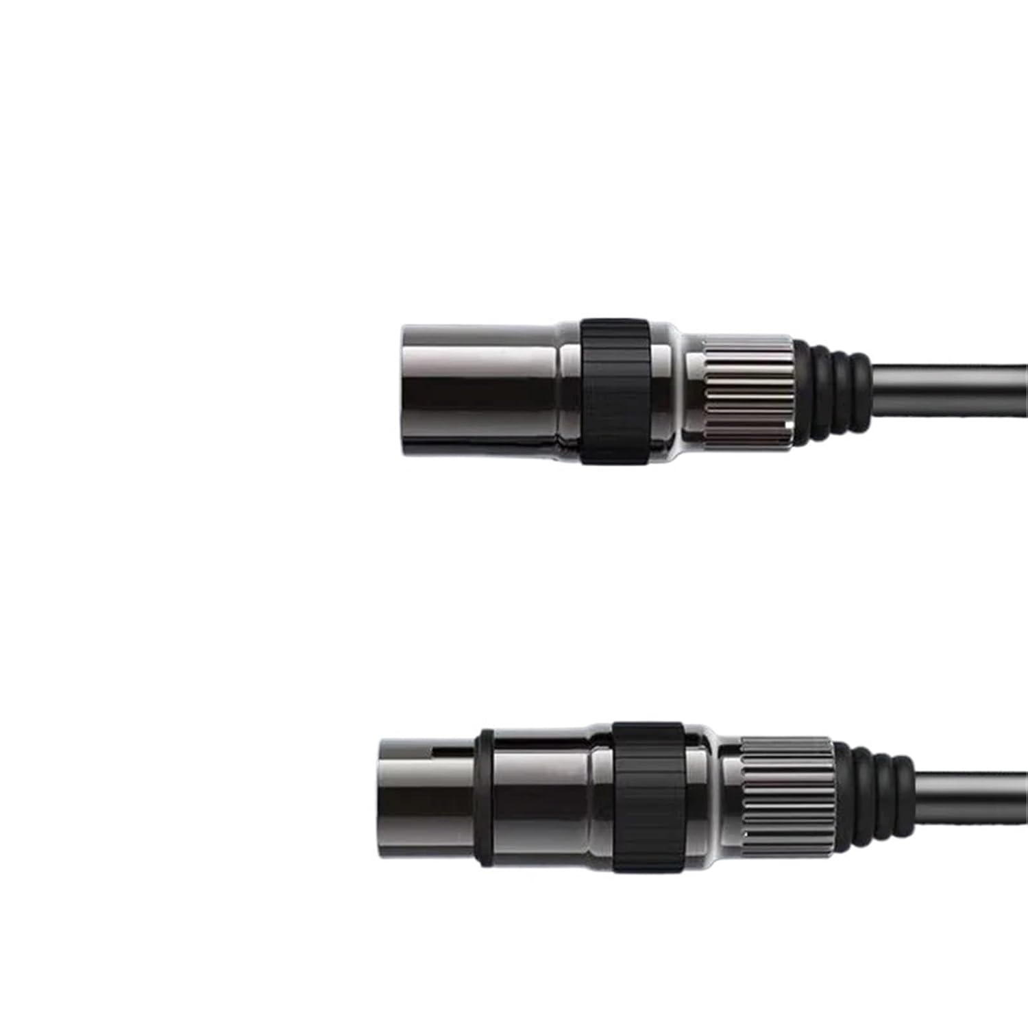 XLR Cable 4 Pack XLR Microphone Cables 3-pin XLR Male to Female Balanced Mic Patch Cord for Speaker Mixer Amplifier Record Etc(8m)