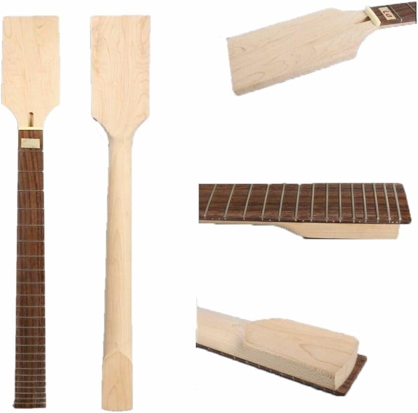 Bass Guitar Neck 20fret 32Inch Maple Rosewood Fretboard Short Scale Paddle Head