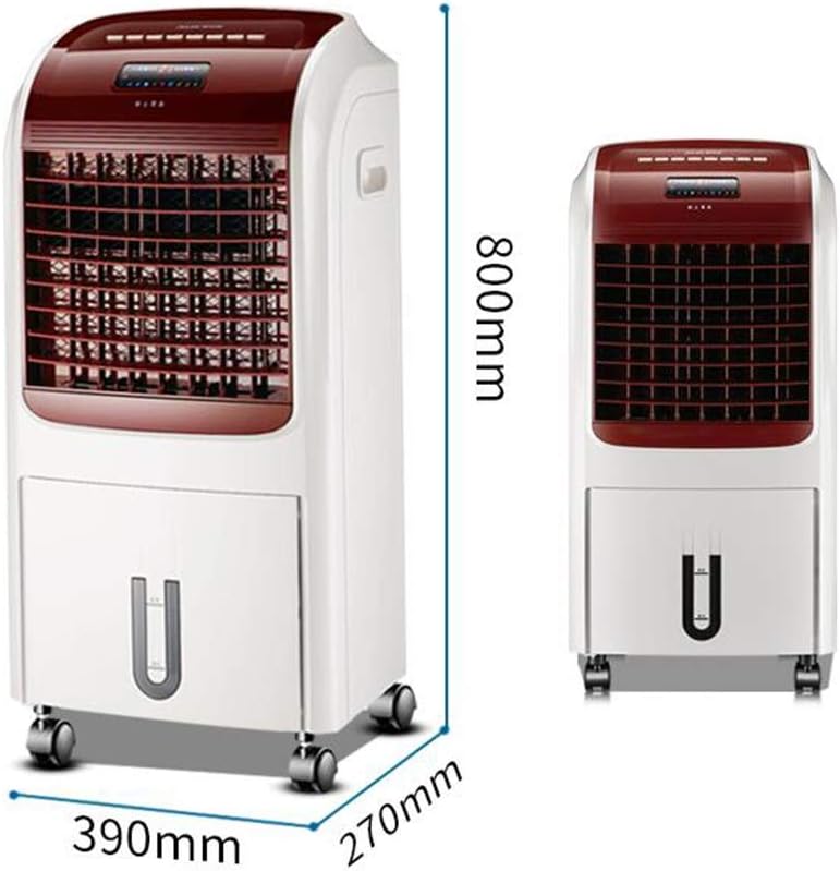 Cooling Fans Air-Conditioning Fan, Cool Fan Cooling/Heating Function 90° Oscillation 3 Speed Setting 12 Hour Timer 75W 3 Speed Setting