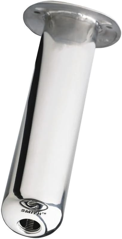 CE Smith - Flush Mount Cast Bottom Rod Holder - Tough Boat Accessories - 30-Degree