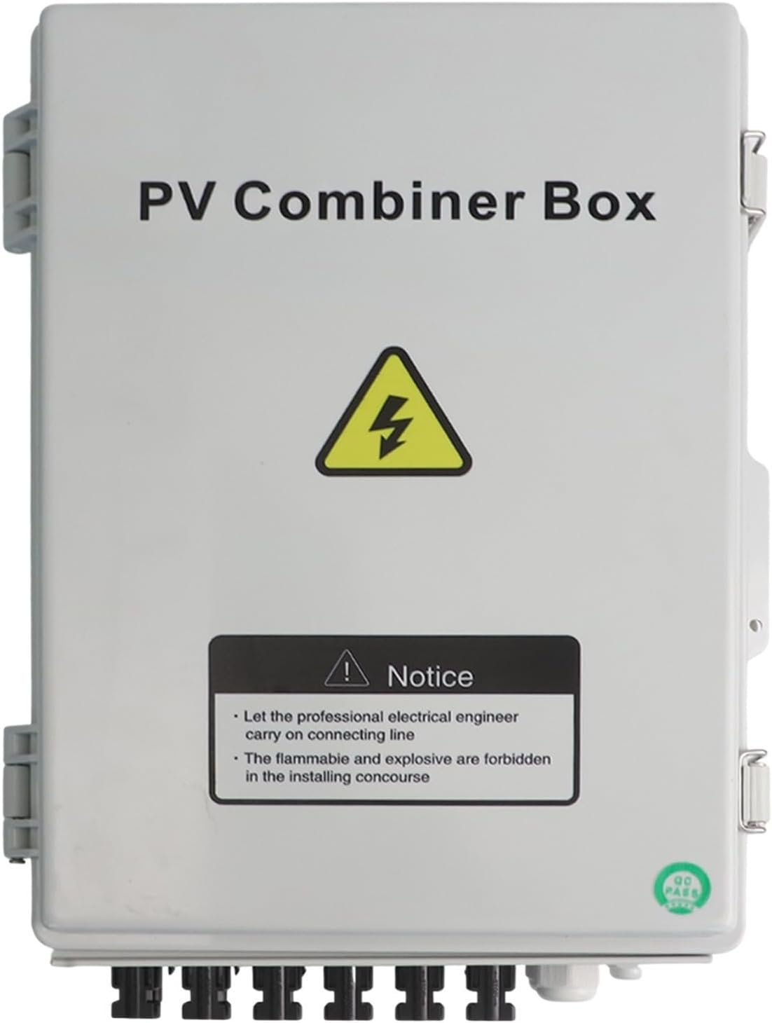 Sustainable Energy Solution PV Combiner Box with IP65 Protection, Designed for Safe Operation in For Solar Panel Installations