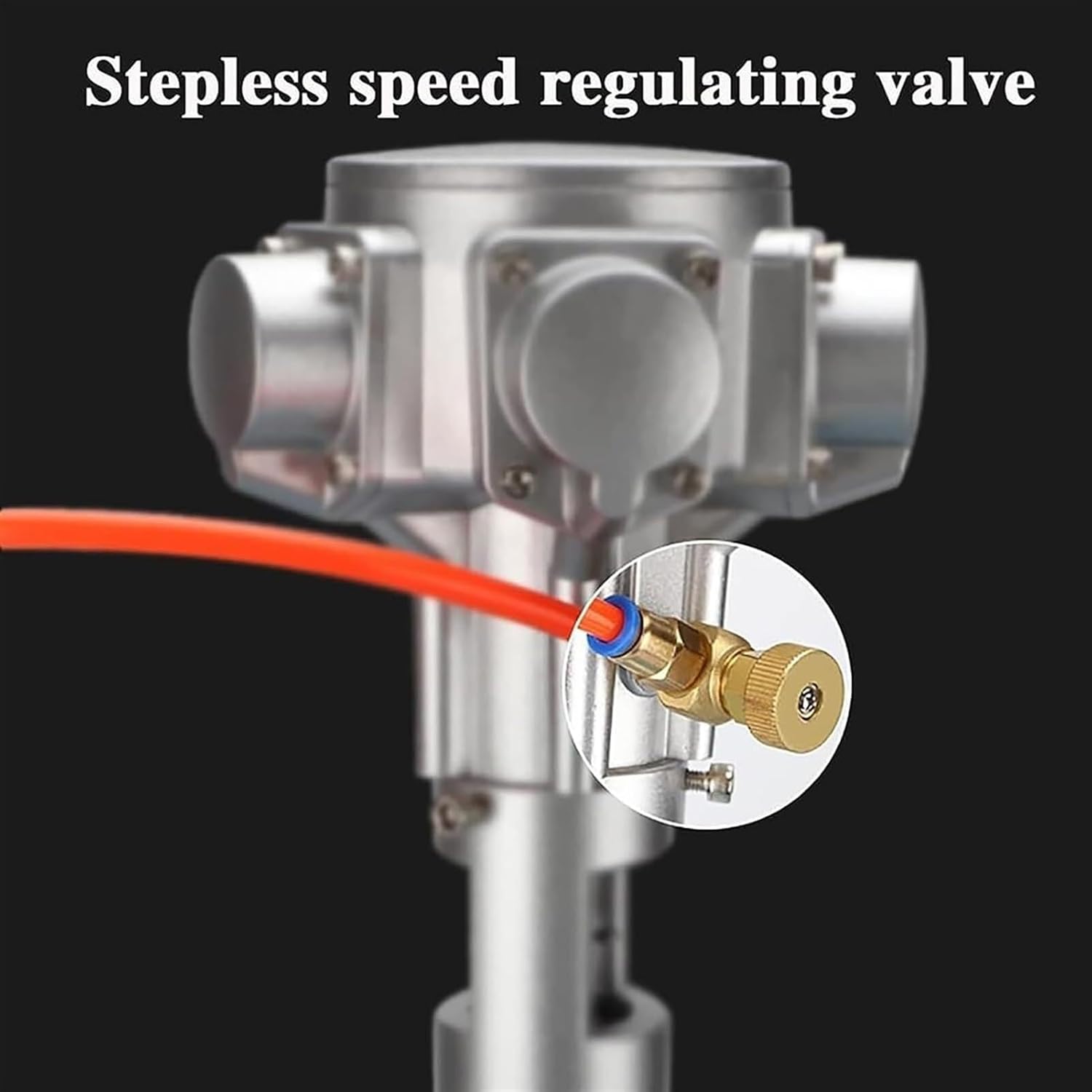 Automatic Lifting Mixer, Pneumatic Paint Mixer Machine, Desktop Vertical Air Agitator, Ink Mixing Machine for Mixing Feed Plaster Paint