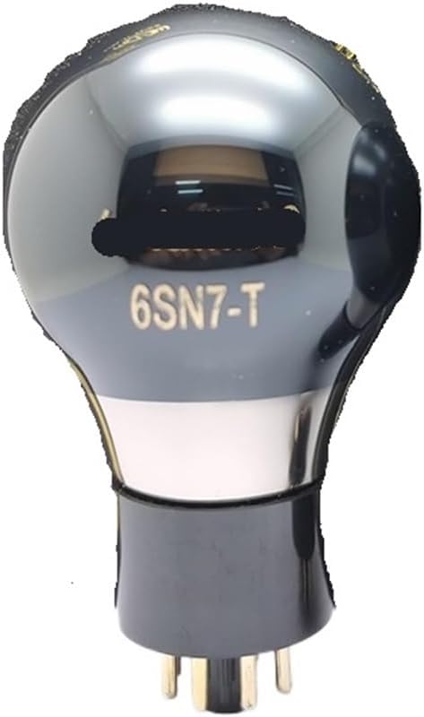 6SN7-T 6SN7T Black Glass Tube Replaces 6SN7 6H8C 6N8P CV181 5692 Audio Amplifier Vacuum Tube(2 pcs)
