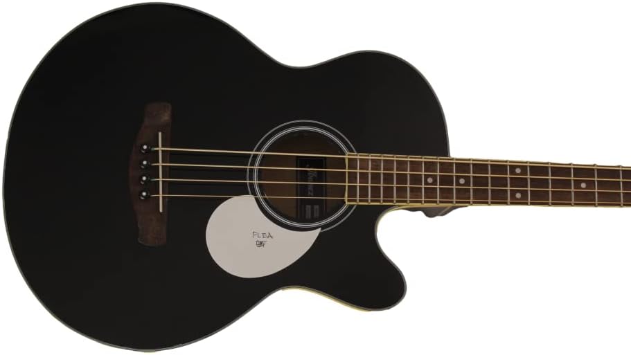 FLEA SIGNED AUTOGRAPH FULL SIZE IBANEZ ACOUSTIC BASS GUITAR B W/ JAMES SPENCE JSA LETTER OF AUTHENTICITY - RED HOT CHILI PEPPERS WITH ANTHONY KIEDIS, CHAD SMITH & JOSH FRUSCIANTE - MOTHER'S MILK, BLOOD SUGAR SEX MAGIK, ONE HOT MINUTE, CALIFORNICATION