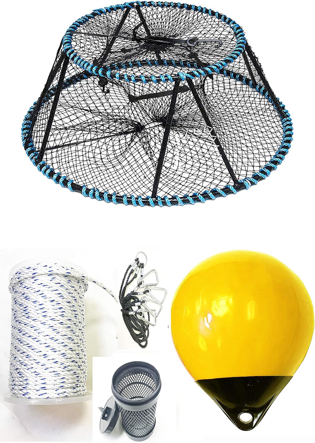 KUFA Sports Vinyl Coated Tower Style Prawn Trap(30