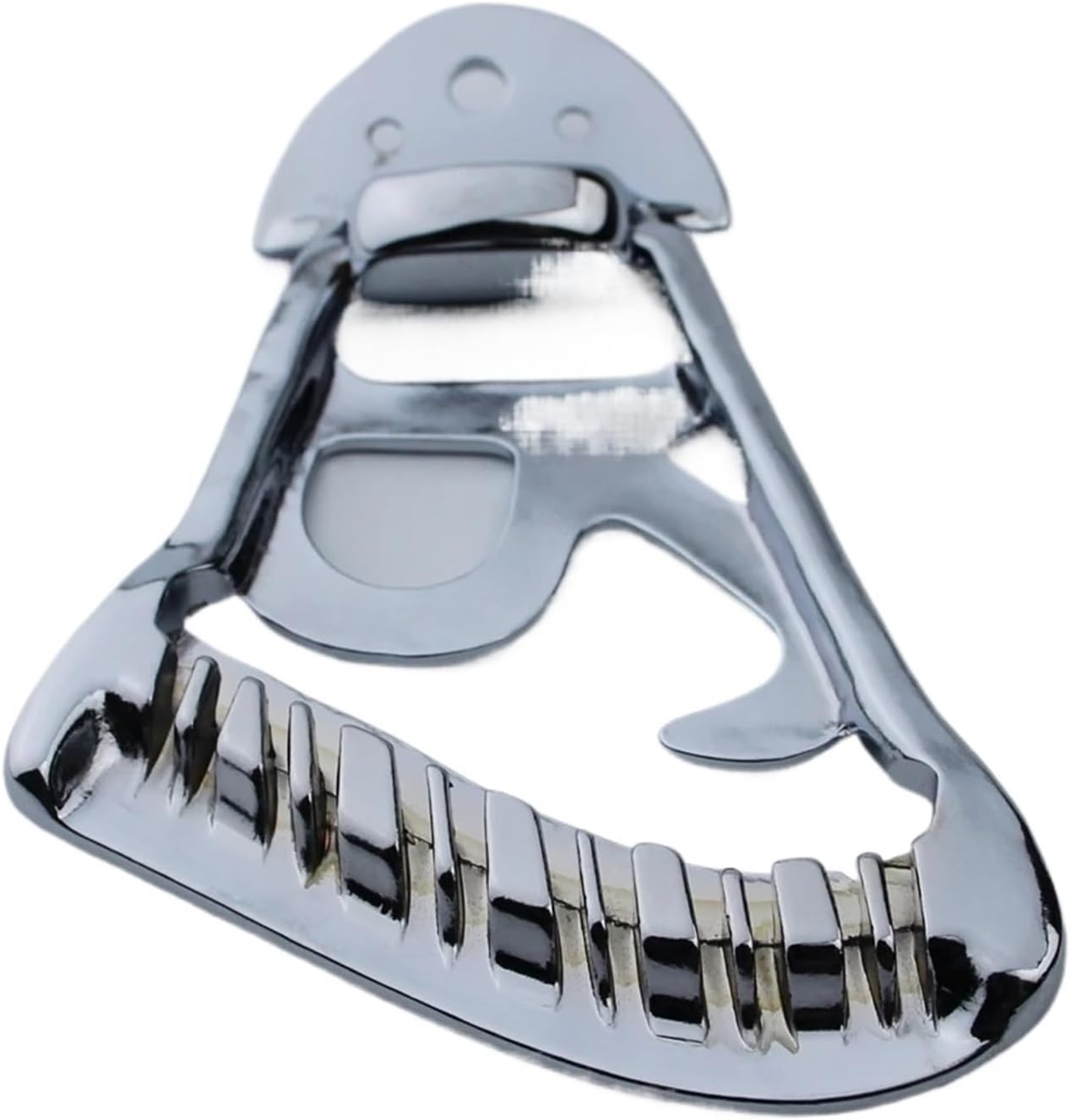 for RIC-Ken Electric Guitar Pull Plate, Bridge 6-String, 12 String, for Electric Guitar Accessory Replacement, Chrome Color(12 Strings)