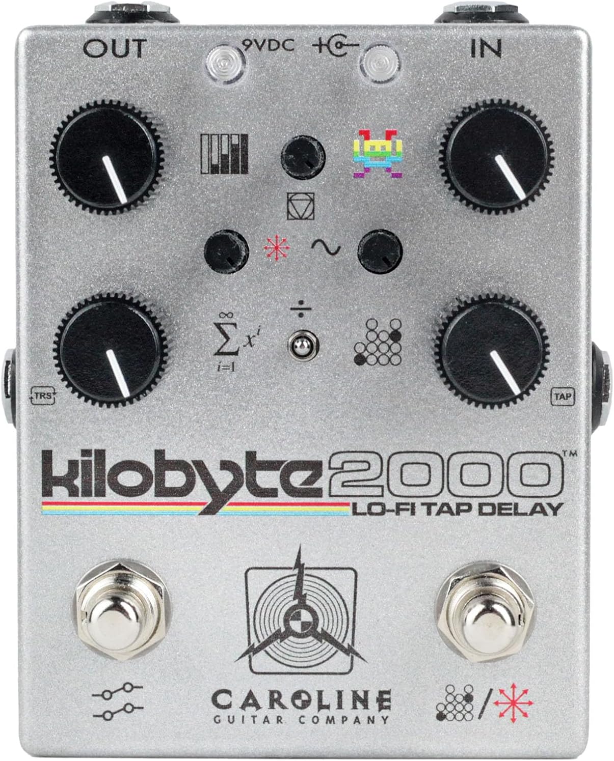 Kilobyte 2000 Lo-Fi Delay Guitar Pedal