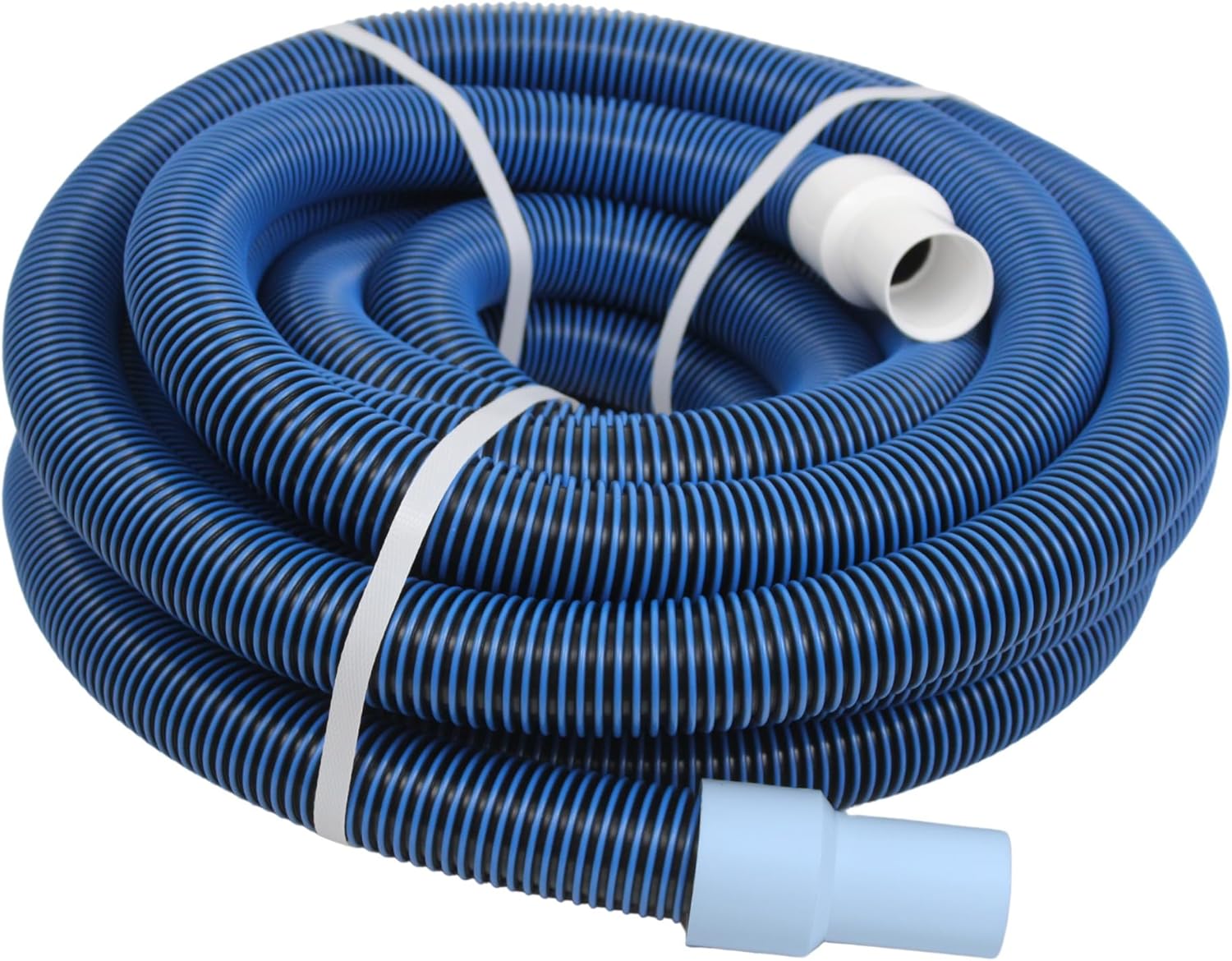 Wessel-Werk Pool Vacuum Hose | 1.5 inch x 35 Ft. with Swivel Cuff, Blue | Easy, Tangle-Free for Inground & Above Ground Use | Durable Pool Cleaner Hose, Made in the USA