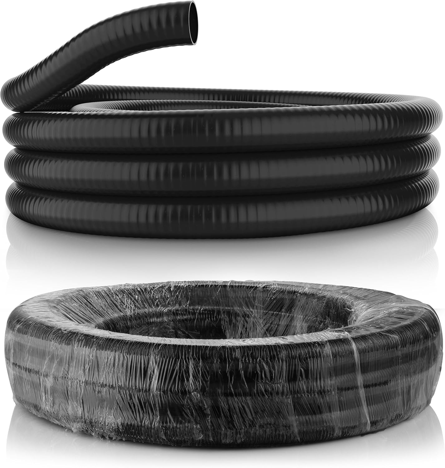 Alpine Corporation 100 Ft. PVC Ultra-Flex Hose with 1