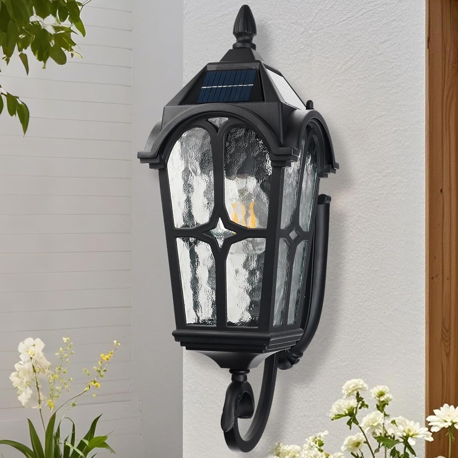 Solar Porch Lights Outdoor，17