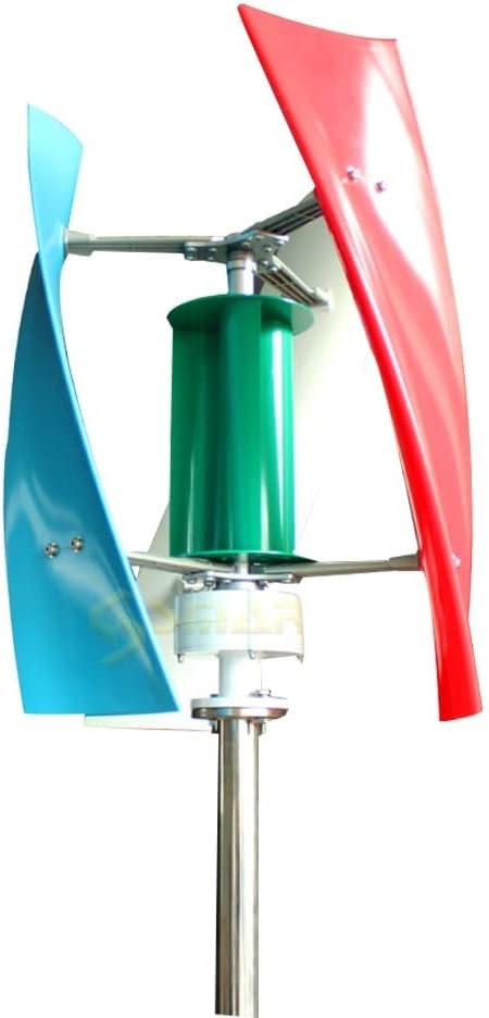 Wind Power Turbine Generator Real Efficiency Free Energy Windmill 1kw 1.5kw 12v 24v Vertical Axis Permanent Maglev Wind Turbine Generator Output (Color : MPPT Controller, Size : 12V_1500W)