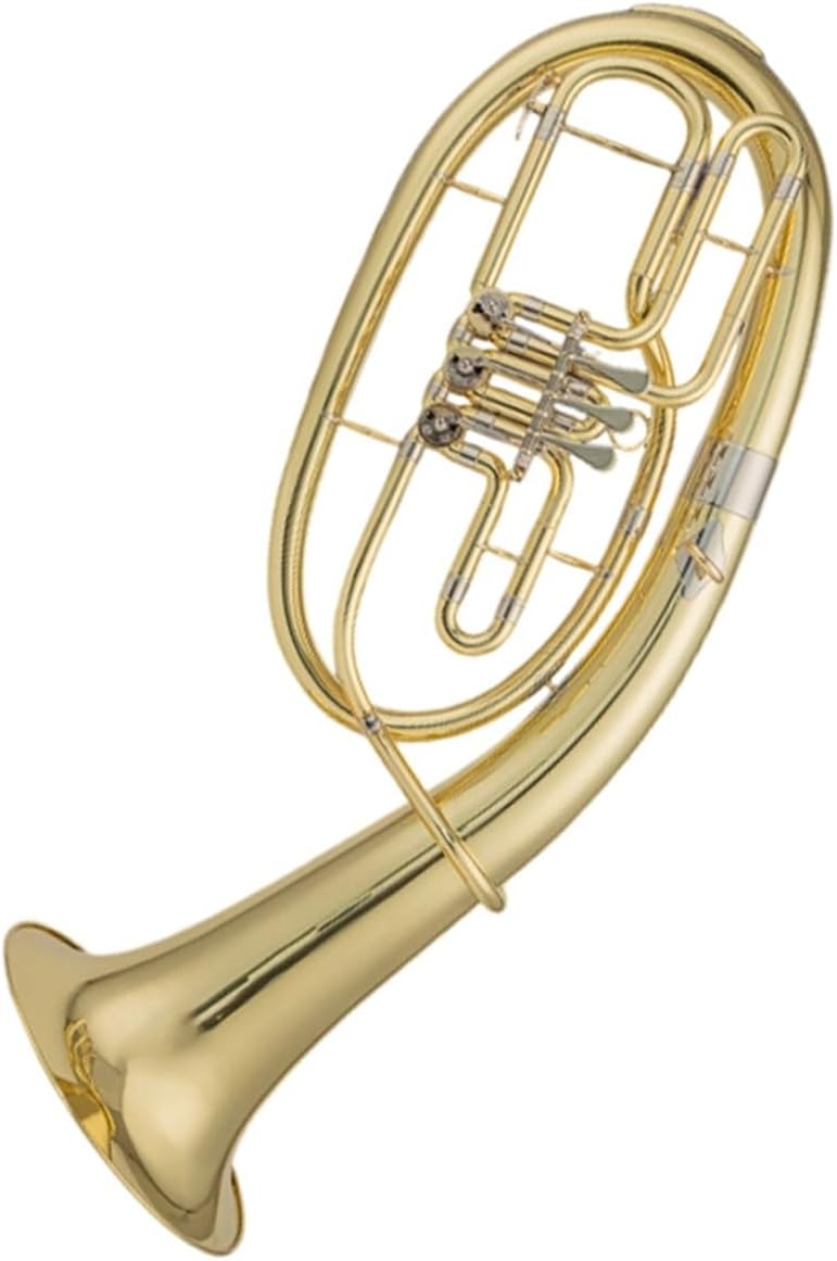 Three Or Four Flat Keys Tenor Horn Euphonium B Instrument Professional Euphonium All-brass Instrument(2)