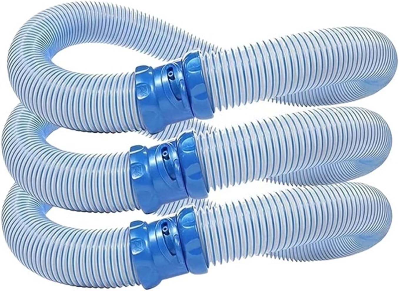 Pool Tube Pool Cleaner Hose .Compatible for Zodiac X7 T3 T5 MX6 MX8. Rubber Swimming Pool Cleaner Replacement Pool Vacuum Cleaning Pipe(3 PCS)