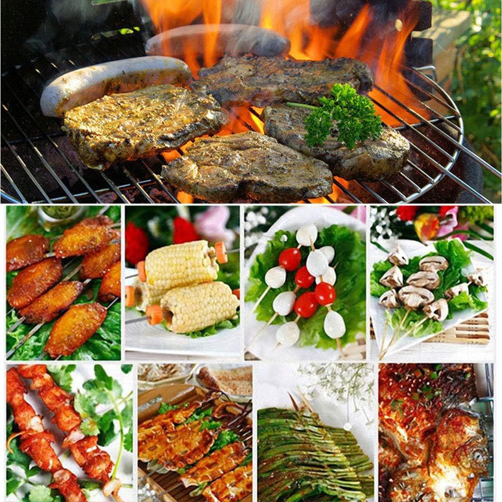 Portable Folding Bowl - Wood Burning 22in Firepit Firebowl & Backyard Firepit