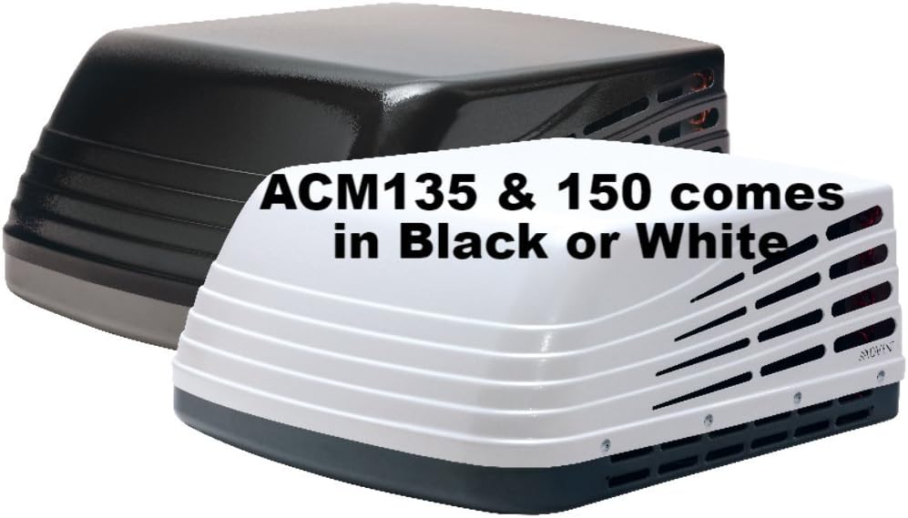 ASA Electronics ACM150B RV Trailer Air Conditioners Advent 15 000 BTU Air Conditioner Black