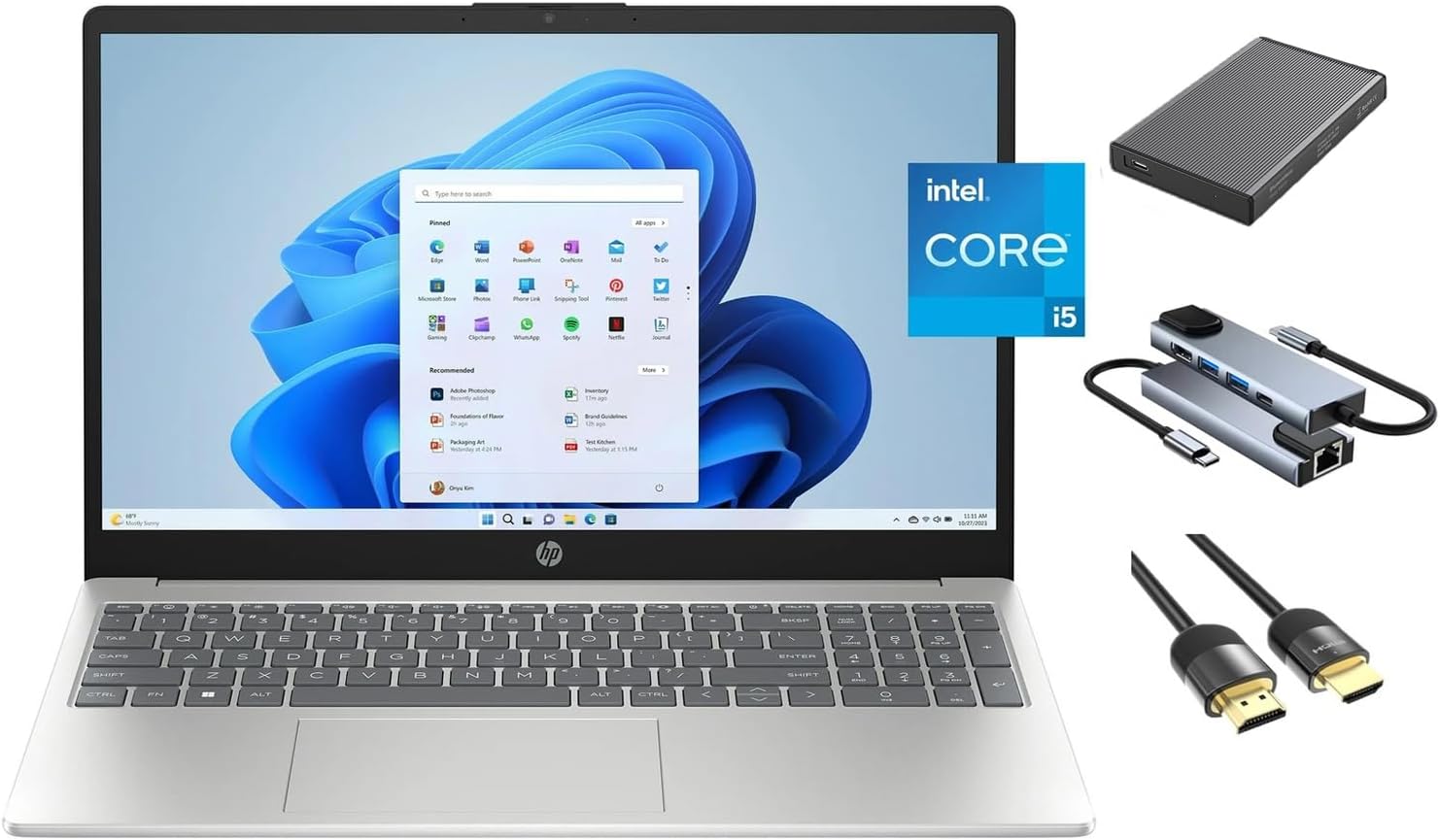 HP 15.6 inch FHD Business Laptop, 15.6