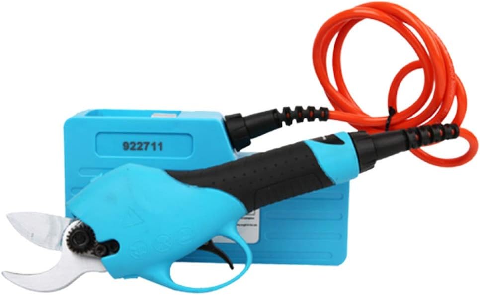 Garden Tool- 450W Electric Shears Electric Pruner 36V 4400Lithium Battery Electric Pruning Shear Orchard Scissors for Fruit Tree Garden Plant Tools