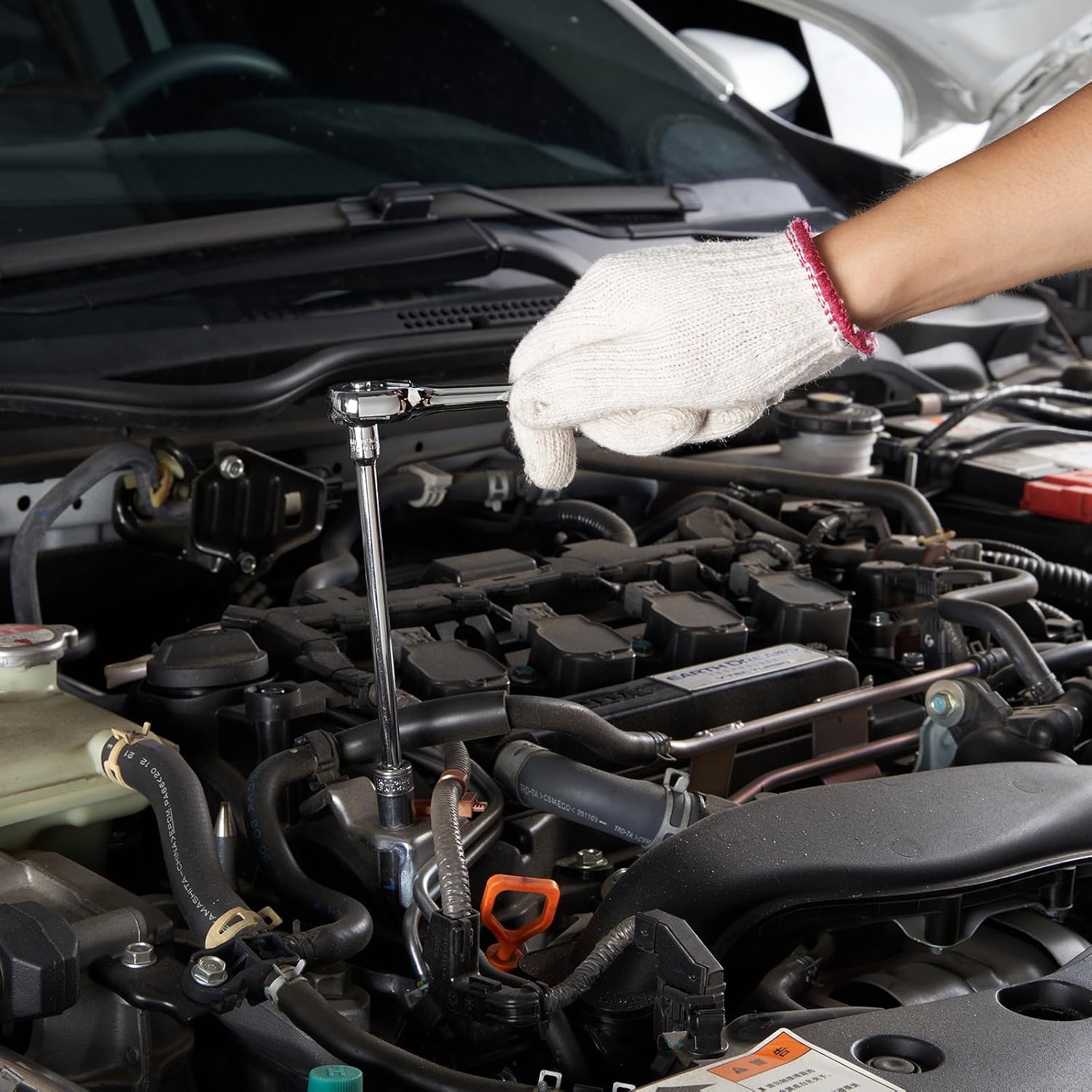 VEVOR Mechanics Tool Set and Socket Set, 1/4