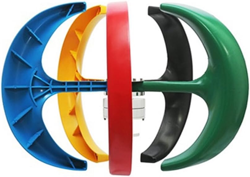 12000W Noiseless 12V-220V Small Maglev Three Phase AC Vertical Wind Turbine for Home Or Camping (with MPPT Controller)