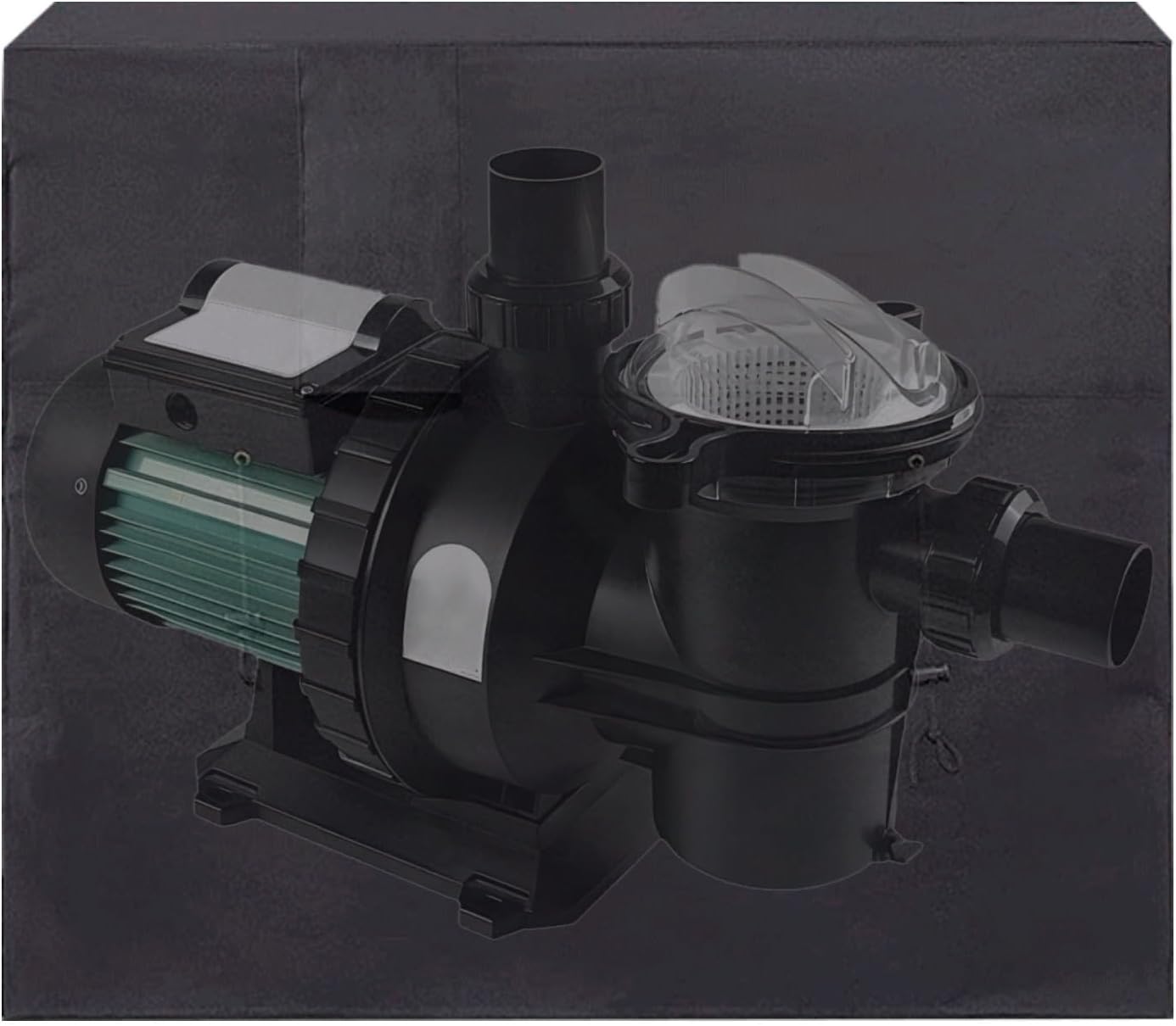 Pool Equipment Covers | Outdoor Pool Heater Coverr | Protective Pump Covver with Hose Hole | Weatherproof with Hook & Loop Strip | Durable Equipment Shield for Outside Units