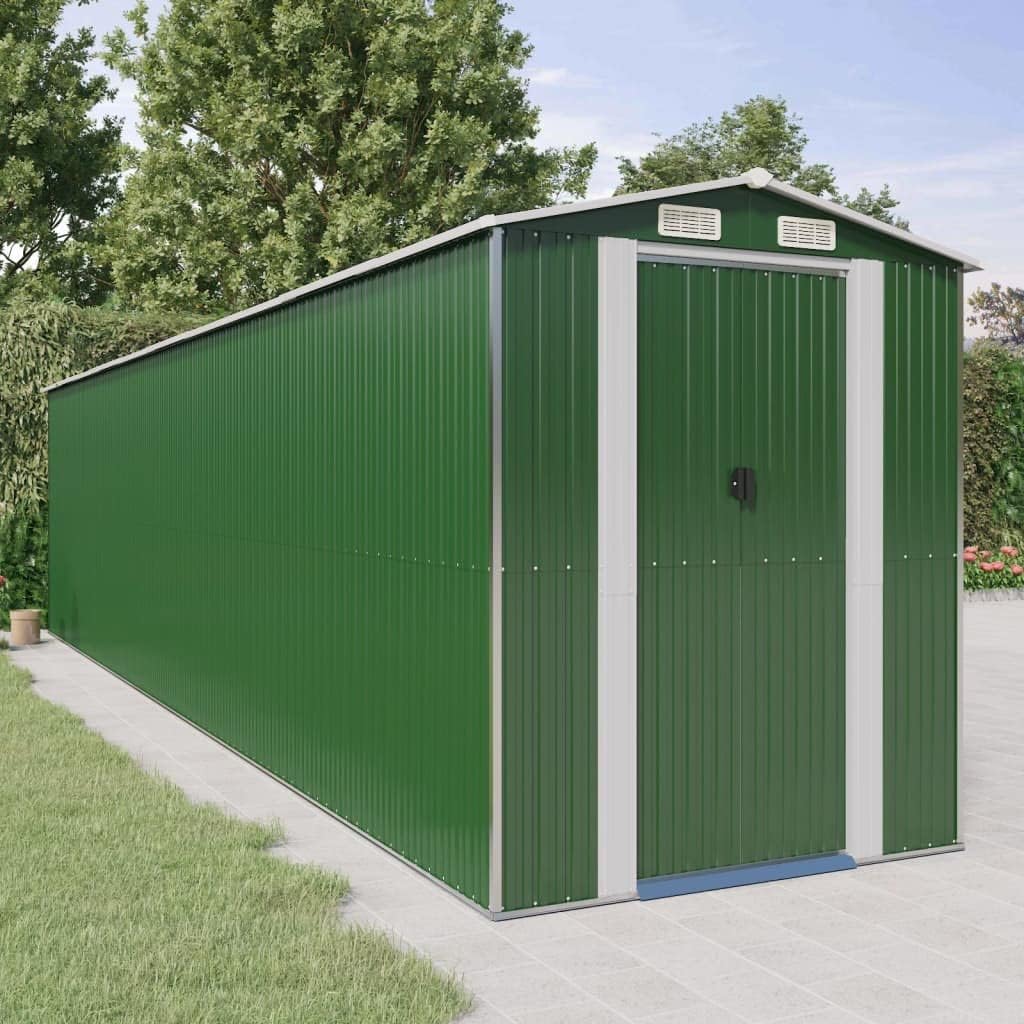 Outdoor Storage Garden Storage Room Outdoor Tool Shed Garden Shed Green 75.6