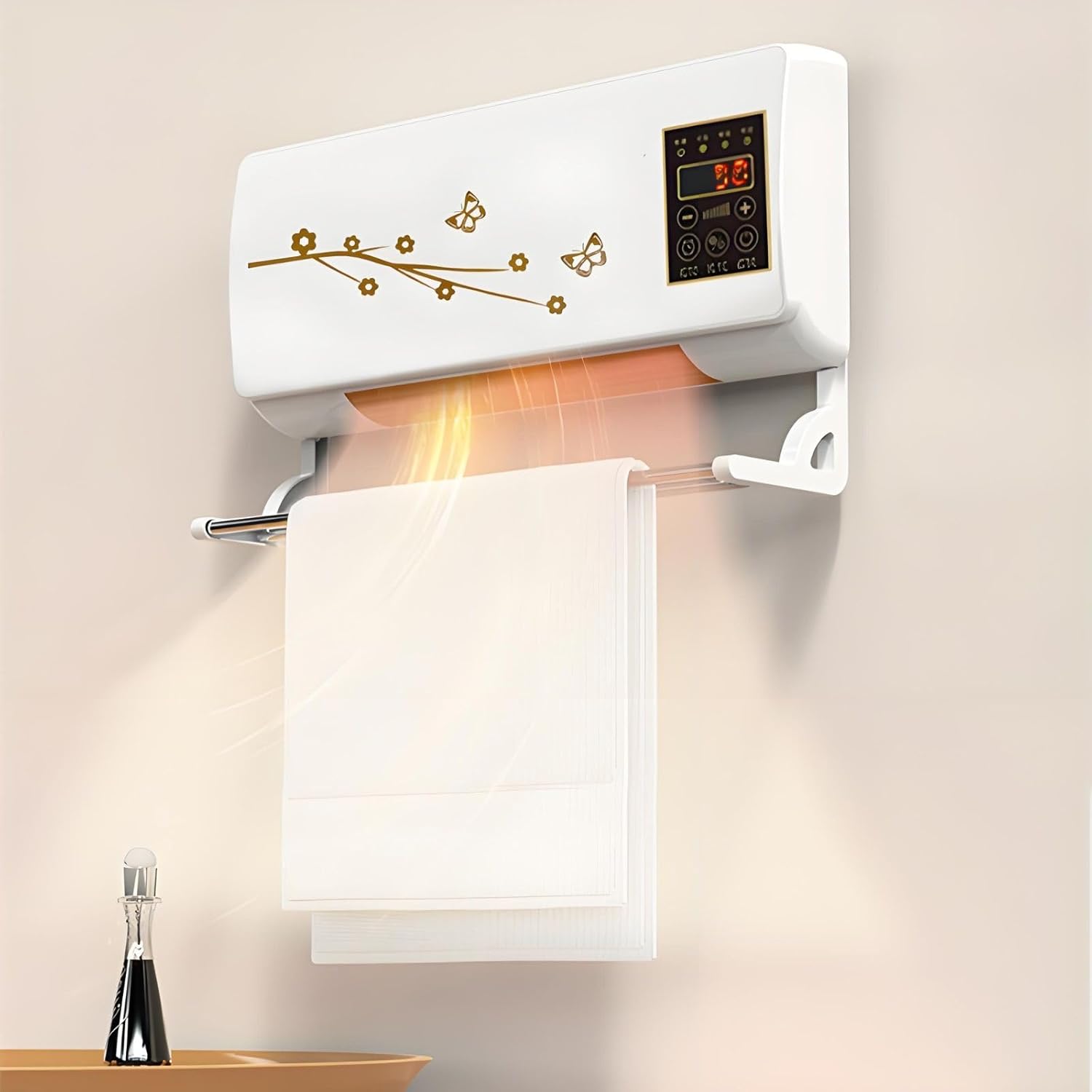 Mini Portable Air Conditioners Wall Mount Fan Ac And Heater Combo Unit With Remote Smart Air Conditioner Fan Waterproof For Bathroom