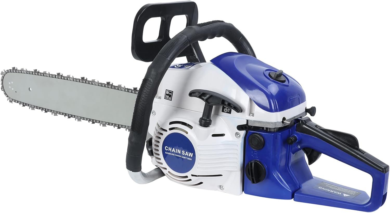 2025 New Update Gas Powered Chainsaw,58CC 2-Cycle Gas Powered Chainsaw,20-Inch Chain Saw with Handle,Gasoline Chainsaws for Farm, Garden, Ranch,Wood Cutting and Tree Trimming