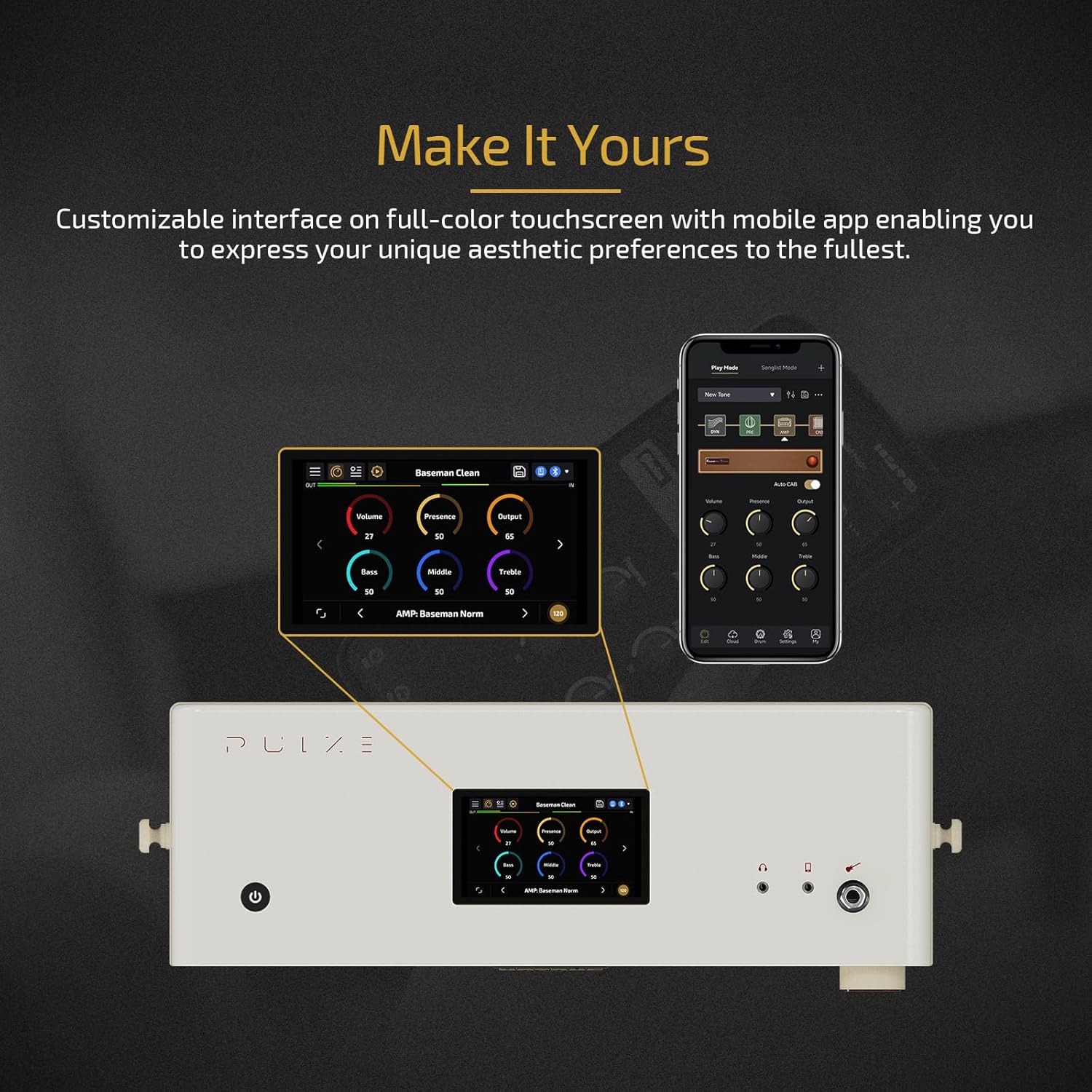 Hotone Pulze 30-watt Portable Modeling Amplifier - Luna