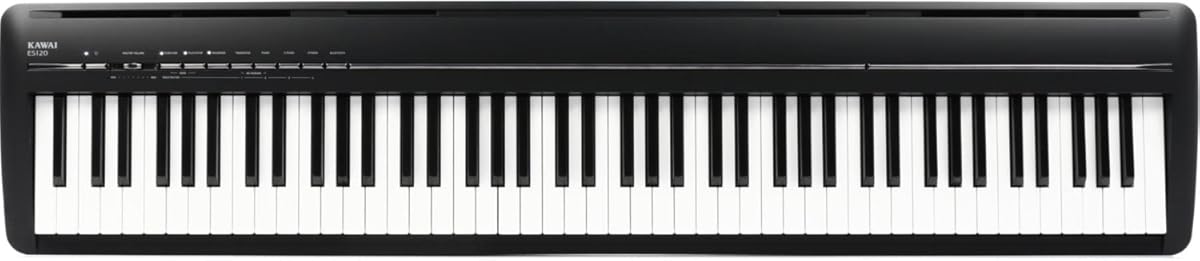 Kawai ES120 88-key Digital Piano with Speakers - Black
