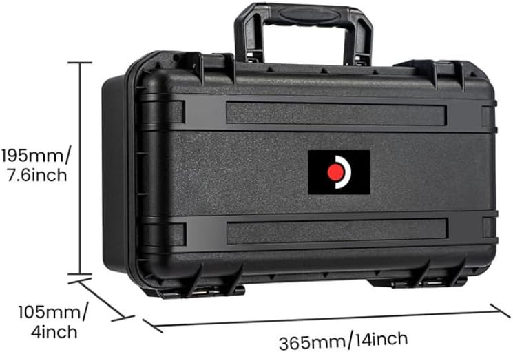 Professional Deluxe Waterproof Storage Bag Soft Lining Hard Travel Case for Steam Deck and Other Accessories