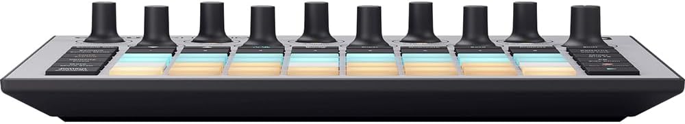 Novation AMS-CIRCUIT-RHYTHM Circuit Rhythm Sampler and Groovebox with 8 Sample Tracks and Sequencer Bundle with 2 YR CPS Enhanced Protection Pack