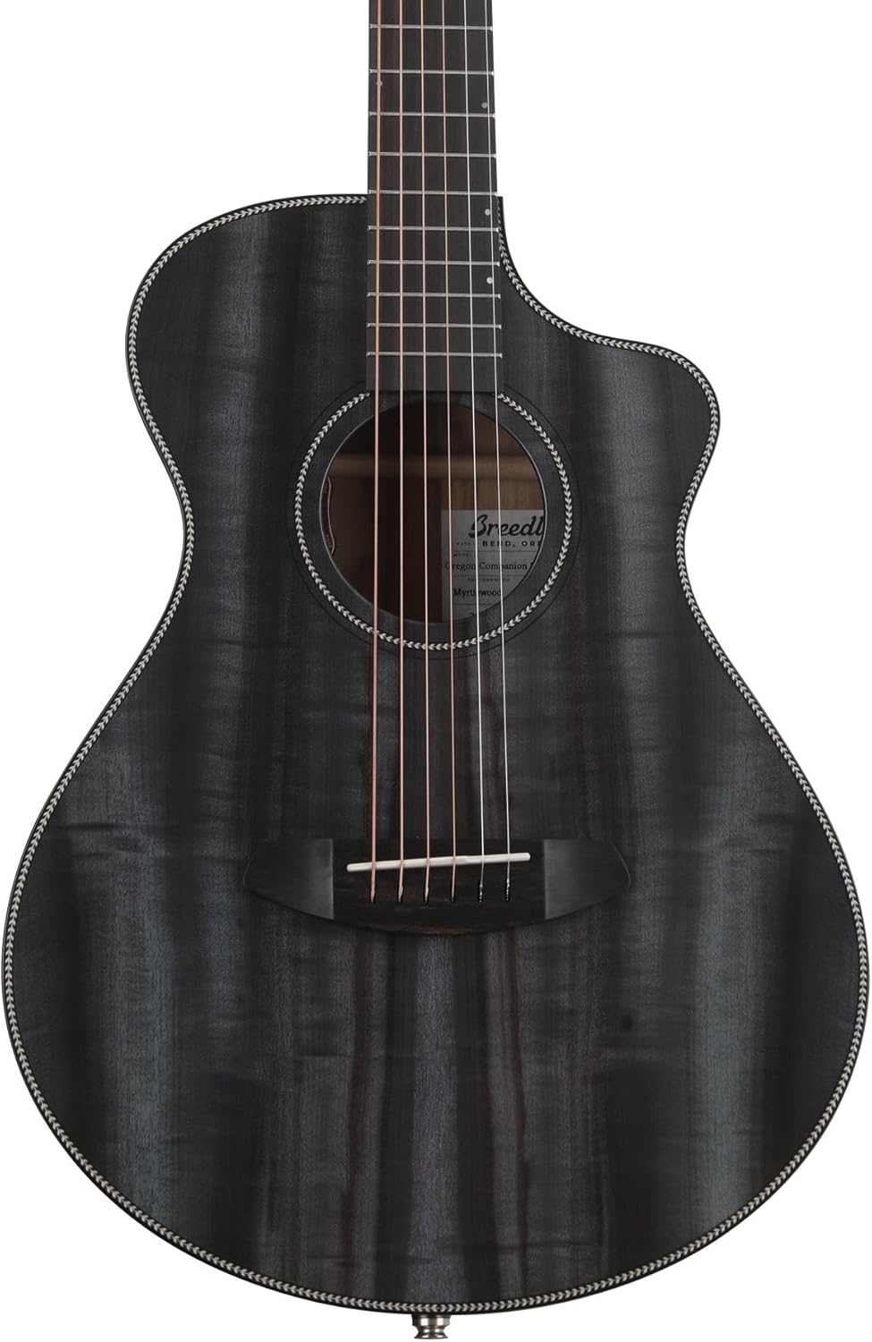 Breedlove Oregon Companion CE Acoustic-electric Guitar - Stormy Night
