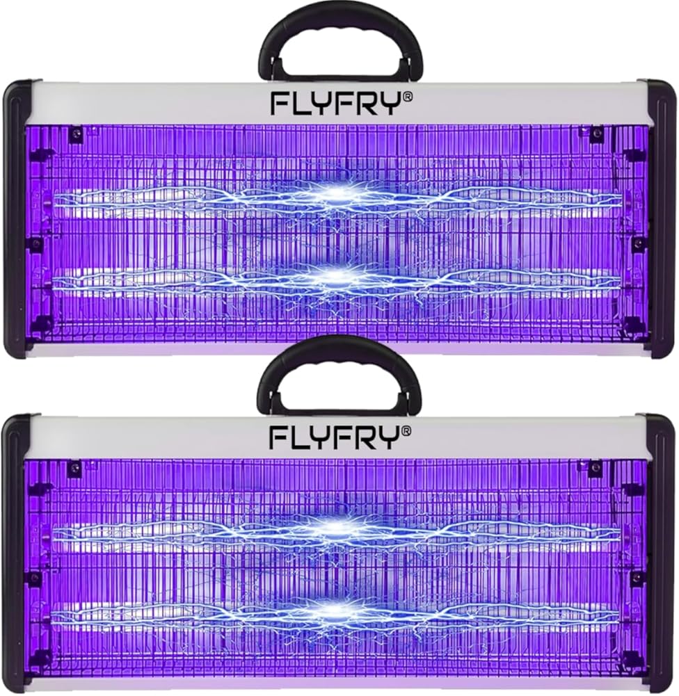 Bug Zapper Indoor, Electric Insect Fly Insect Killer Mosquito Pest Lamp Electrocutor for Mosquitoes Flies Insects Bugs Gnats Moths Wasps Hornets (40W Bug Zapper (2 Units))