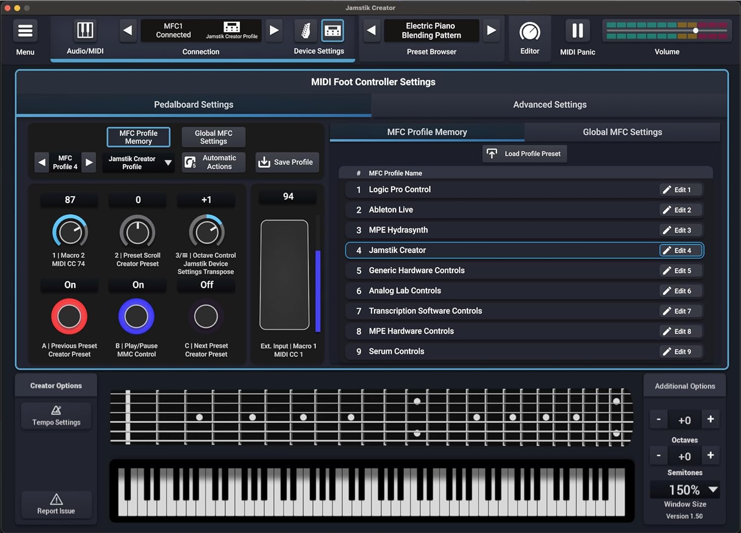 MFC1 | MIDI Floor Controller