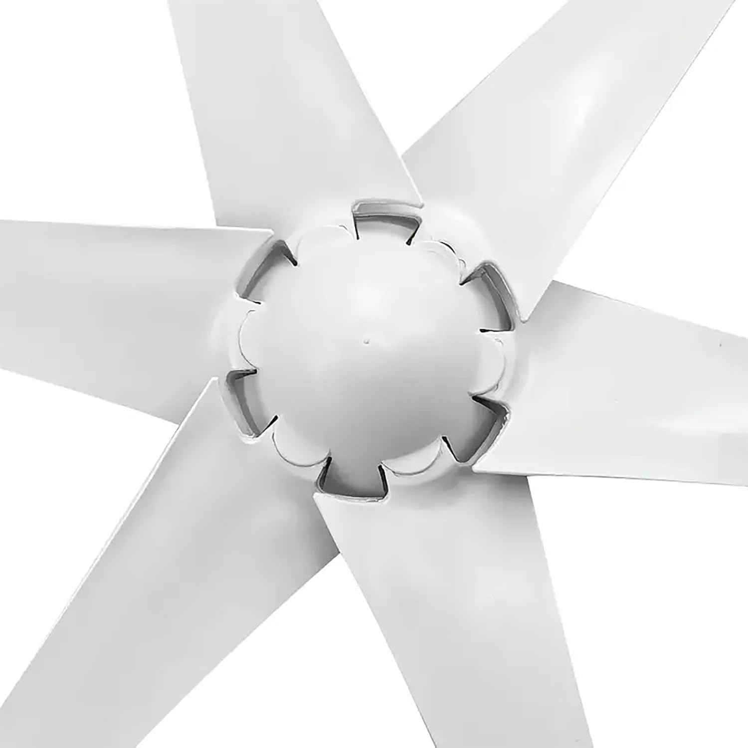 135mm Wind Turbine Hub Kit with Cover, Screws, and Nuts for 3/5/6 Blades – DIY Horizontal Axis Wind Generator Accessories(6 Wheel hub)