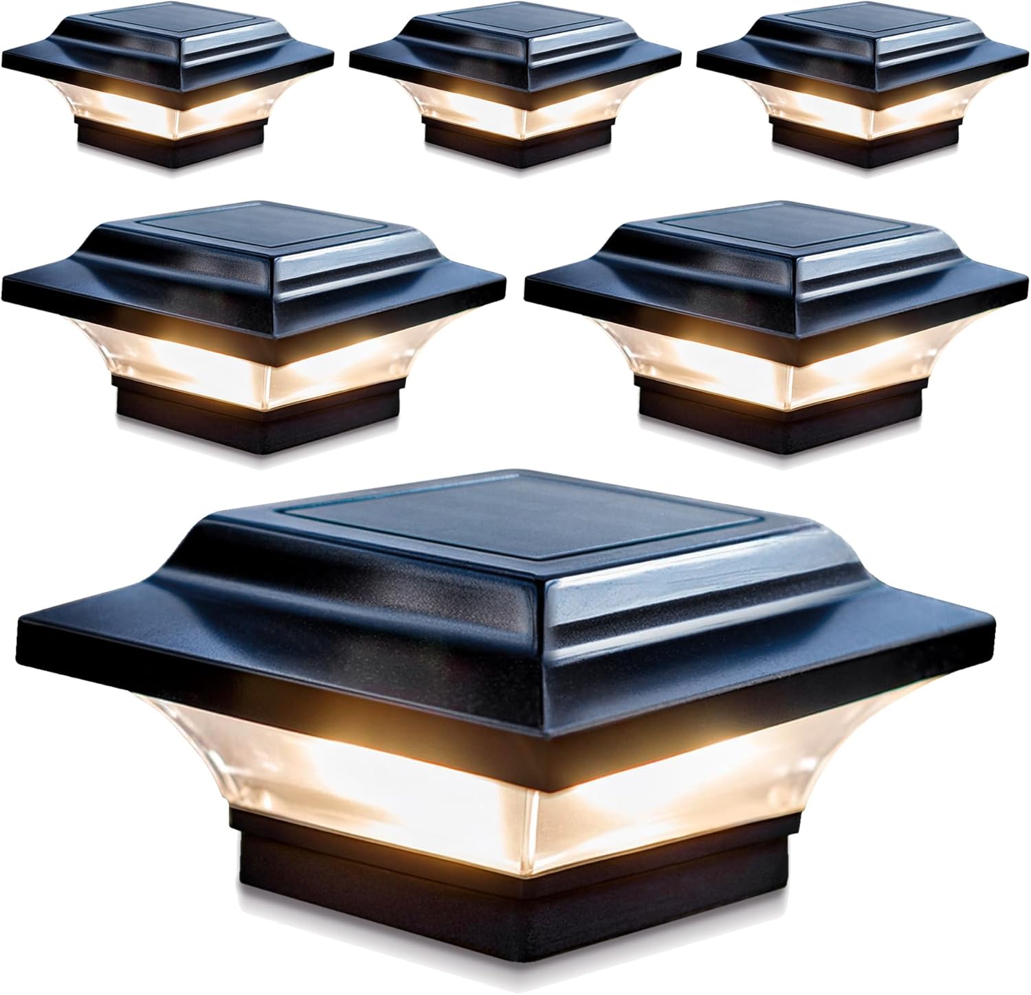 Classy Caps SL082B Imperial Outdoor Post Lights- Fits 2